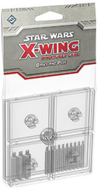 Gra X-wing - Clear Bases and Pegs Podstawki do figurek