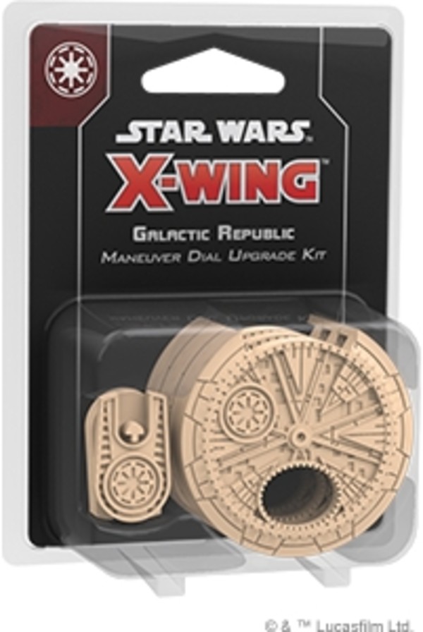 Gra Star Wars: X-Wing - Galactic Republic Maneuver Dial Upgrade Kit Second Edition
