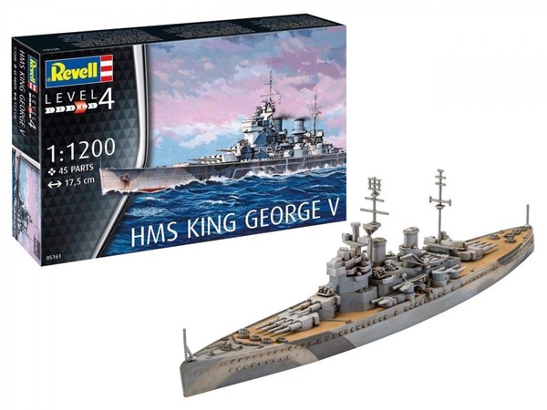 Statek HMS King George V 1:1200