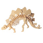 Puzzle drewniane Stegosaurus