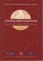 Stosunki Międzynarodowe nr 4(51)/2016 - Subrata K. Mitra: Lone Warrior, Regional Actor or Global Player? Statecraft and Indian Foreign Policy in the 21st Century