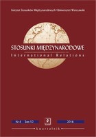Stosunki Międzynarodowe nr 4(52)/2016 - Paula Marcinkowska: The Scope of Influence of the Central and Eastern European Member States of the EU on Shaping the EU&#8217;s Policy towards Russia &#8211; The Case of the Visegrad Countries