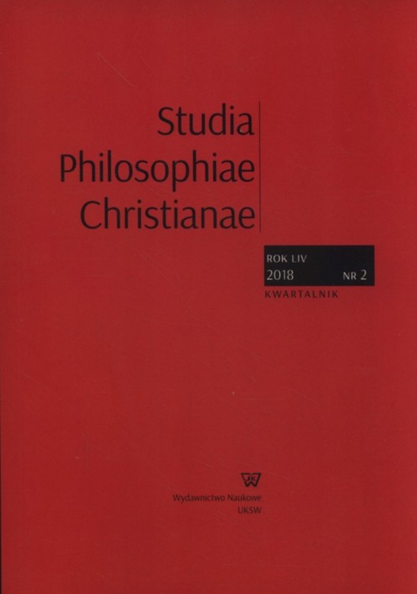 Studia Philosophiae Christianae 2/2018