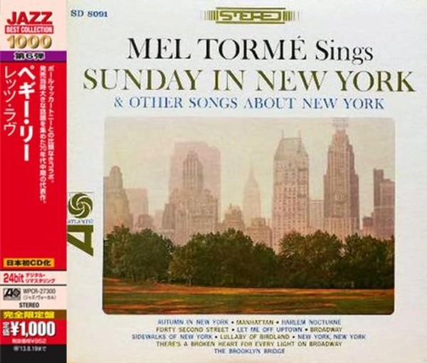 Sunday In New York & Other Songs About New York Jazz Best Collection 1000