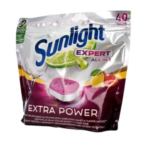 Expert All in 1 Extra Power Tabletki do zmywarek Cytryna i Grapefruit