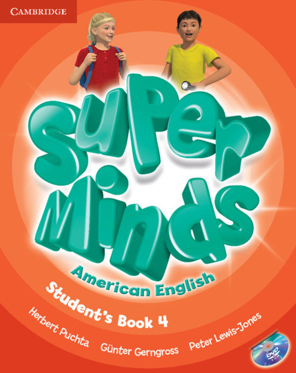 Super Minds American English 4. Student`s Book Podręcznik + DVD
