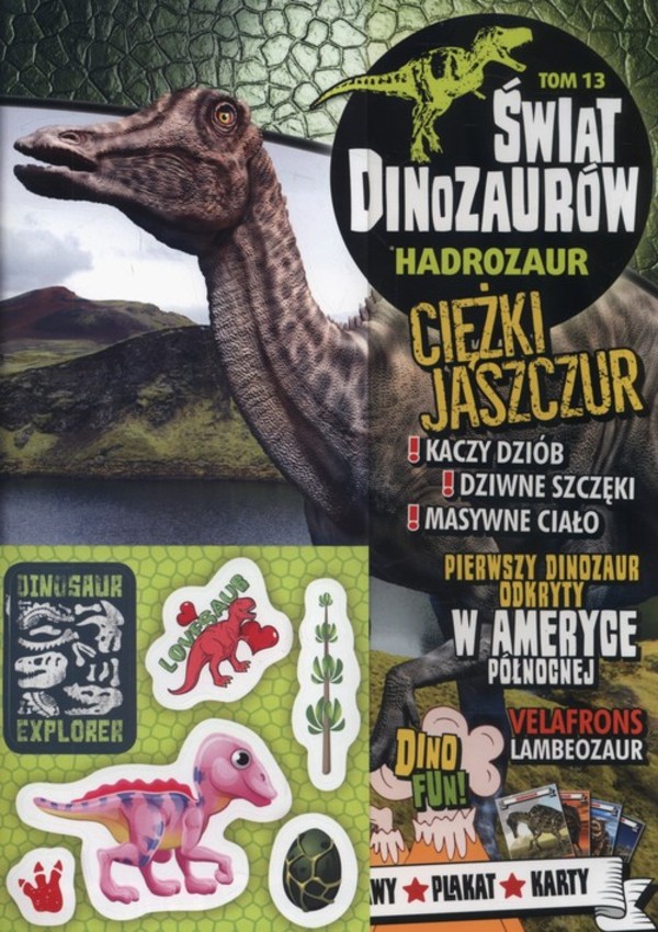 Świat Dinozaurów. Hadrozaur