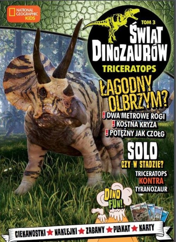 Świat Dinozaurów. Triceratops