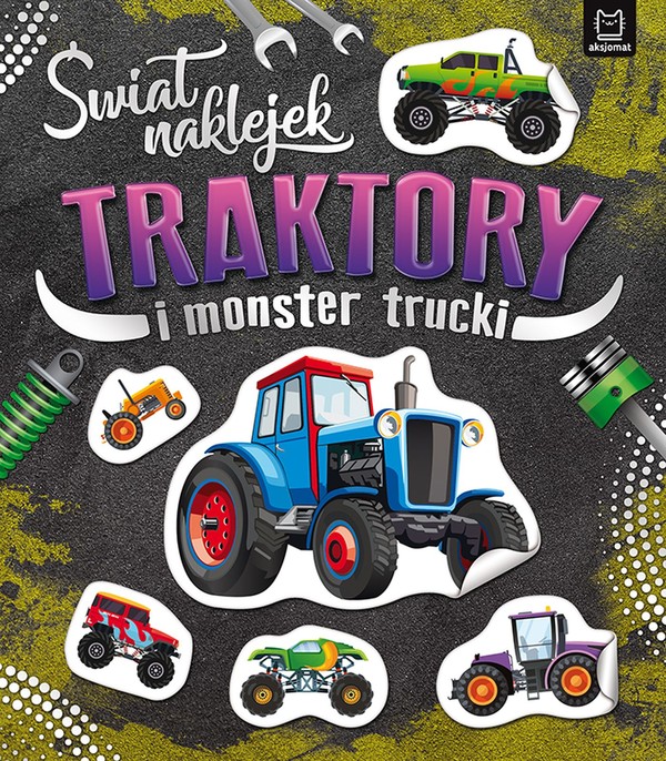 Traktory i monster trucki Świat naklejek