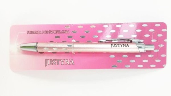 Świet(L)ny Długopis - Justyna