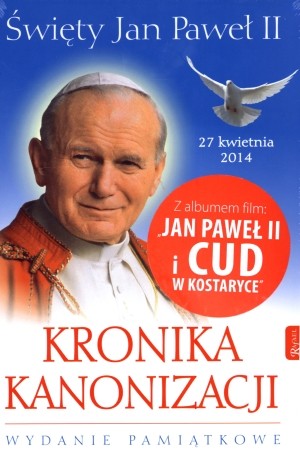 Święty Jan Paweł II Kronika Kanonizacji + Cud na Kostaryce DVD