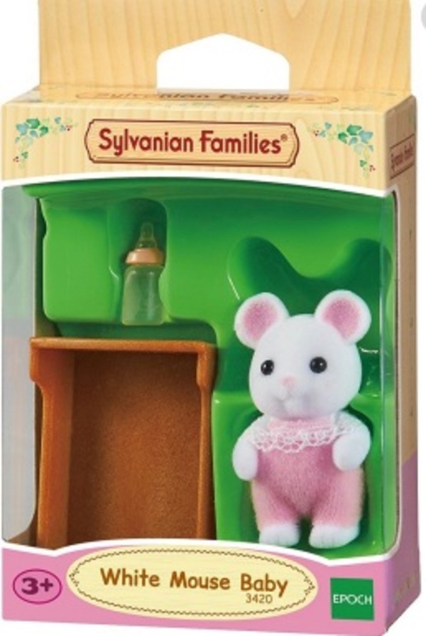 Sylvanian Families Dziecko białych myszek