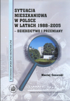 Sytuacja mieszkaniowa w Polsce w latach 1988-2005