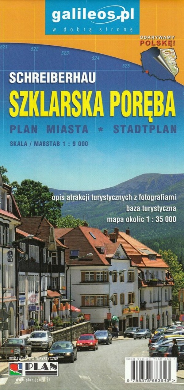 Szklarska Poręba Plan miasta Skala: 1:9 000