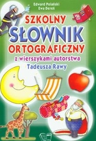 Szkolny słownik ortograficzny z wierszykami autorstwa Tadeusza Rawy