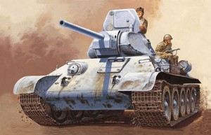 T 34/76 M 1942 Skala 1:72