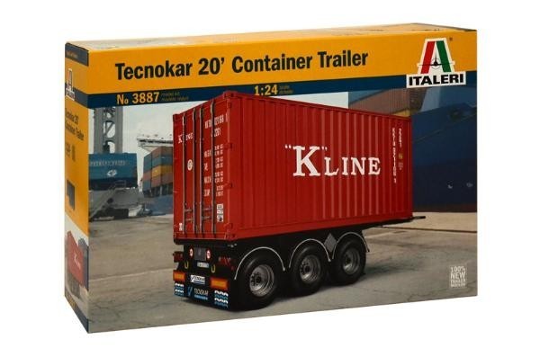 Tecnokar 20 container trailer Skala 1:24
