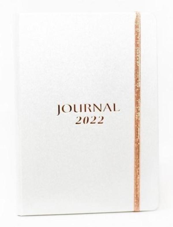 Terminarz 2022 tygodniowy Journal z gumką