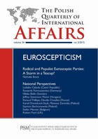 The Polish Quarterly of International Affairs nr 2/2015 - The N-VA: Challenging Europeanism
