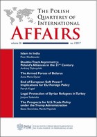 The Polish Quarterly of International Affairs nr 1/2017 - Double-Track Asymmetry: Alliances of the Republic of Poland in the 21st Century