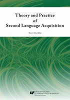 Theory and Practice of Second Language Acquisition 2016. Vol. 2 (1) - 04 Multilingual Processing Phenomena in Learners of Portuguese as a Third or Additional Language