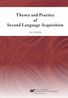 Theory and Practice of Second Language Acquisition 2016. Vol. 2 (2) - 05 Teaching Materials and the ELF Methodology &#8211; Attitudes of Pre-Service Teachers