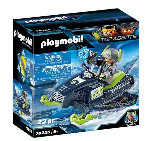 Playmobil Top Agents Skuter lodowy 70235
