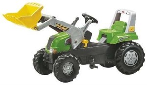 Traktor Junior zielony Łyżka