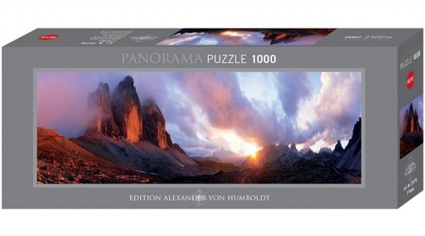 Puzzle Trzy szczyty, Alexander von Humboldt 1000 elementów