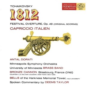 Tschaikowsky: 1812 Ouverture op.49 (vinyl)