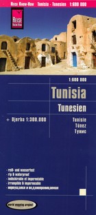 Tunisia road map / Tunezja mapa samochodowa Skala 1:600 000