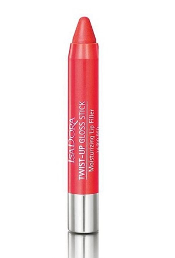 Twist-Up Gloss Stick Moisturizing Lip Filler - 14 Rio Red Nawilżająca pomadka do ust w sztyfcie
