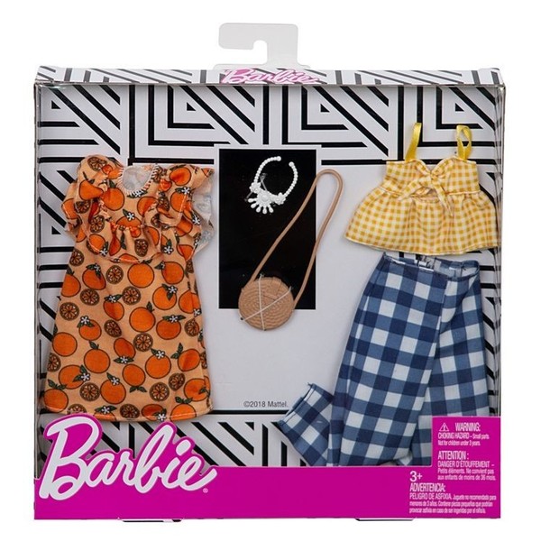 Barbie ubranka Fashion zestaw FYW82/FXJ61