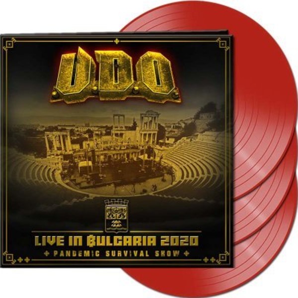 Live in Bulgaria 2020 Pandemic Survival Show Red (vinyl)