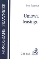 Umowa leasingu Monografie prawnicze