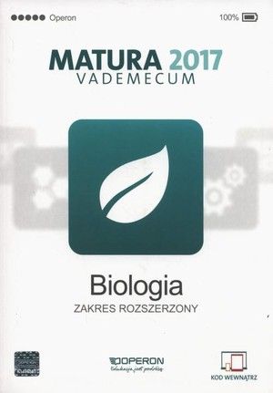 Vademecum BIOLOGIA Matura 2017. Zakres rozszerzony