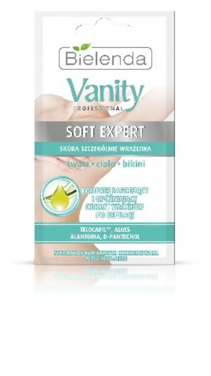 Vanity Soft Expert Kompres łagodzący po depilacji twarz, ciało, bikini