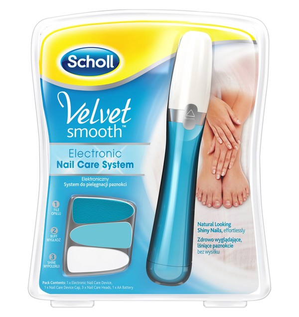Velvet Smooth Elektroniczny system do pielęgnacji paznokci