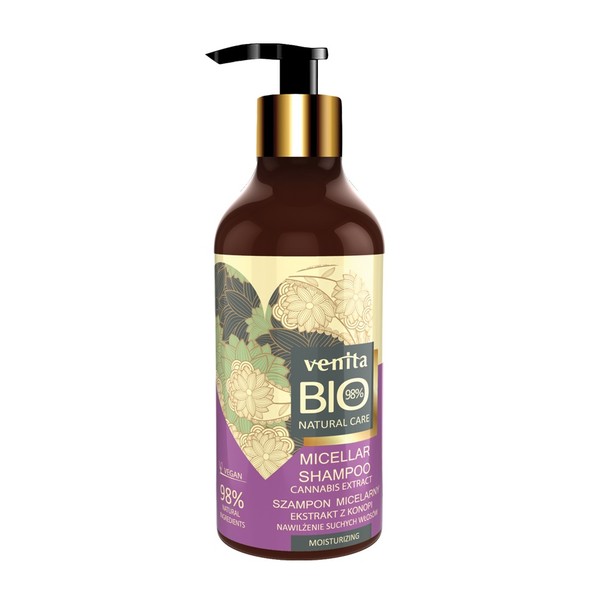 Bio Wegański szampon micelarny do włosów