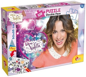 Puzzle dwustronne Violetta 108 elementów