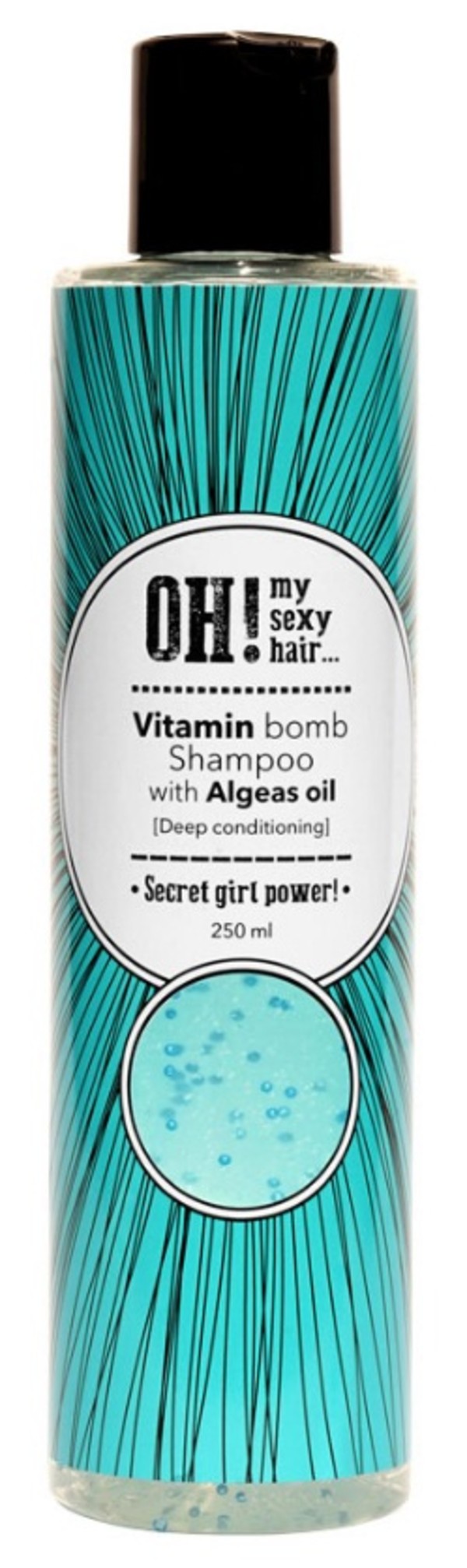 Vitamin Bomb Szampon do włosów z olejem algowym