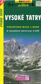 Vysoke Tatry Turisticka mapa / Wysokie Tatry Mapa turystyczna Skala: 1: 50 000