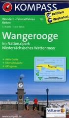 Wangerooge im Nationalpark Niedersachsisches Wattenmeer Skala: 1:15 000