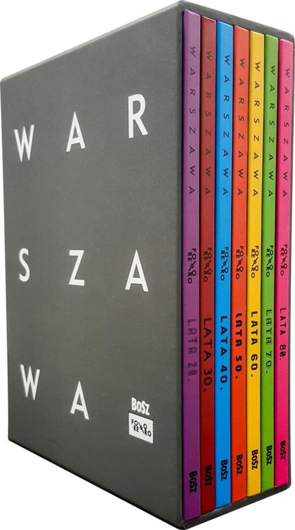 Warszawa lata 20-80 zestaw w etui