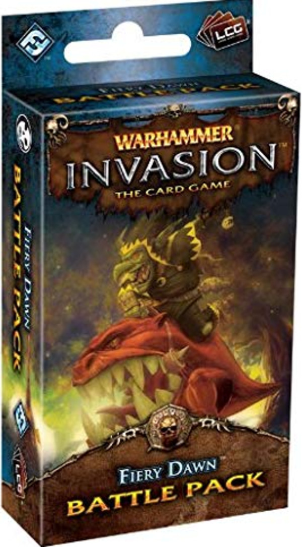 Gra Warhammer Invasion LCG: Fiery Dawn Sixth battle pack from the Morrslieba Cycle - Wersja Angielska