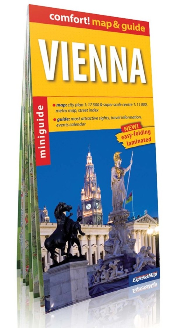 Vienna tourist map and guide / Wiedeń mapa turystyczna i przewodnik comfort!map