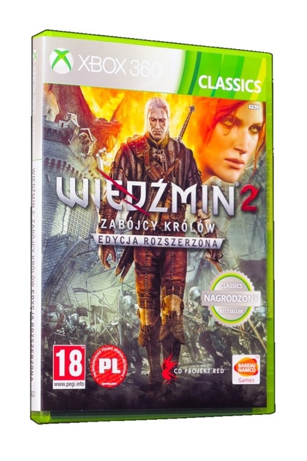 Gra Wiedzmin 2 Zabójcy Królów Edycja Rozszerzona (Xbox 360) DVD-ROM