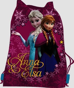 Worek na buty Frozen Kraina lodu Anna i Elsa