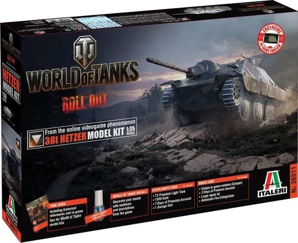 World of Tanks 38T Hetzer Skala 1:35