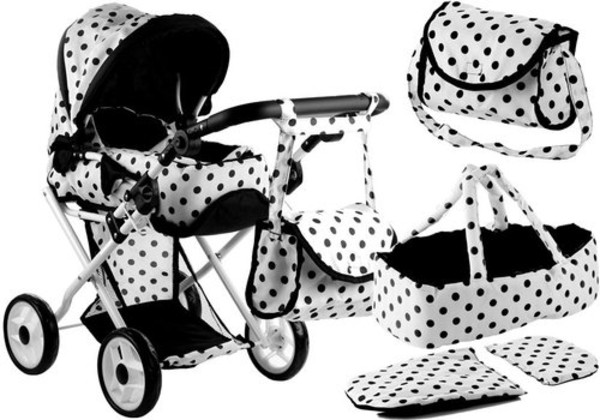 Wózek dla lalek Alice z nosidełkiem